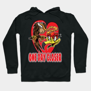 One Day Closer Buzzard Hoodie